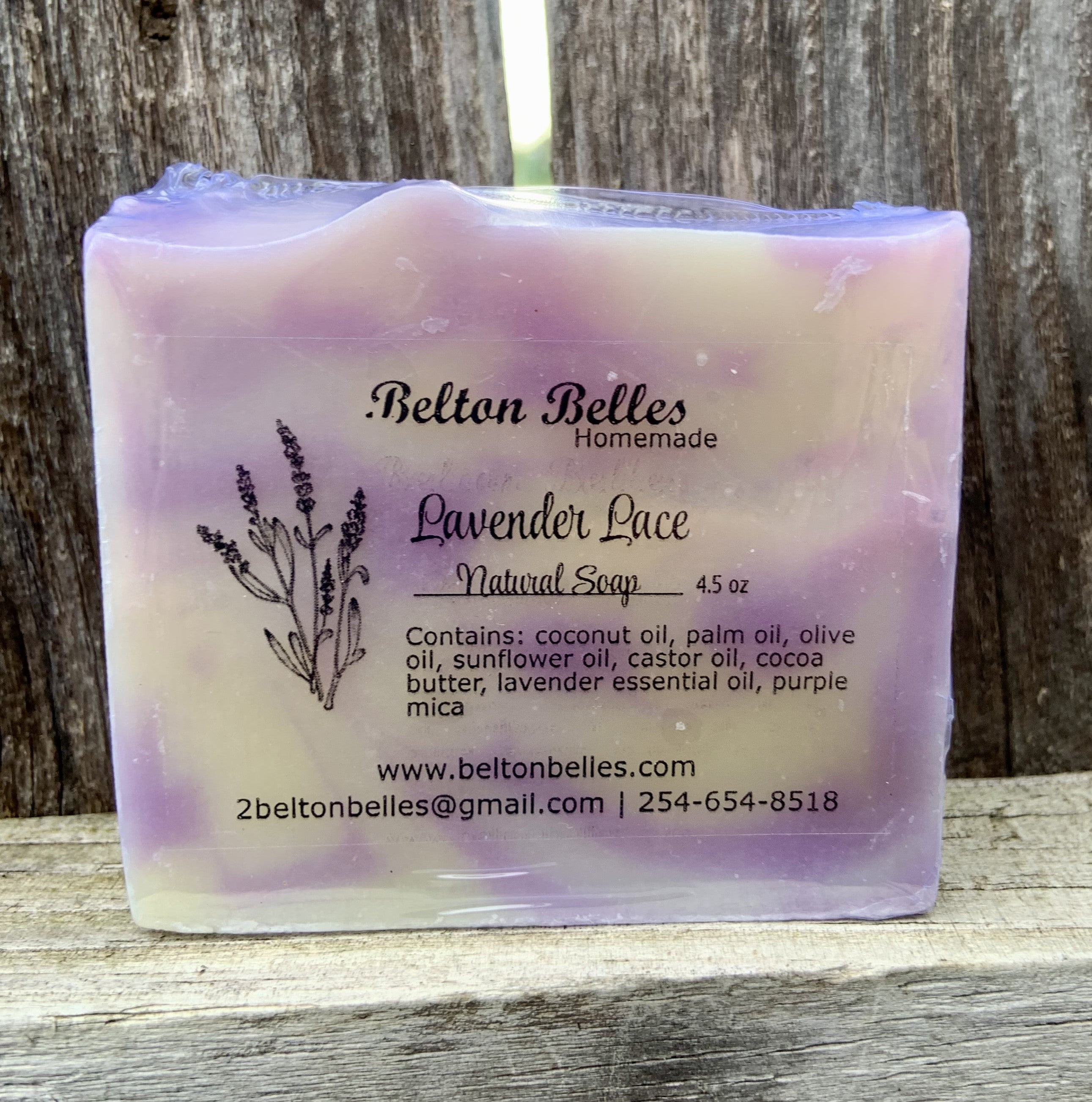 Lavender  Lace Soap